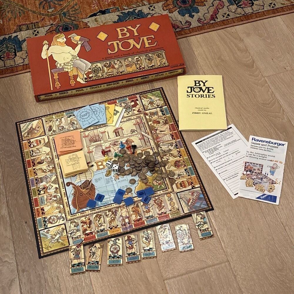 By Jove: A Game of Classical Adventure By Aristoplay 100% Complete Made in USA